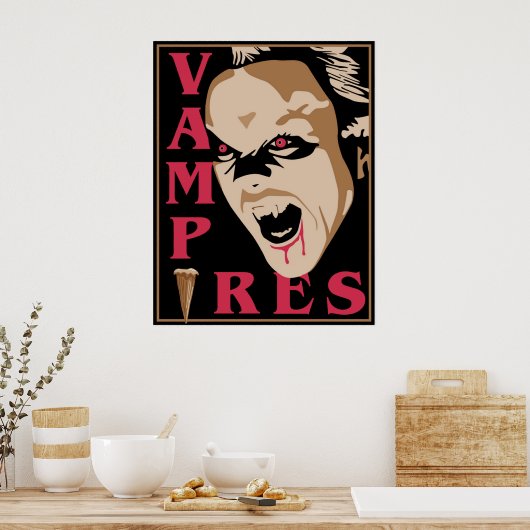 Vampires Poster (Küche)
