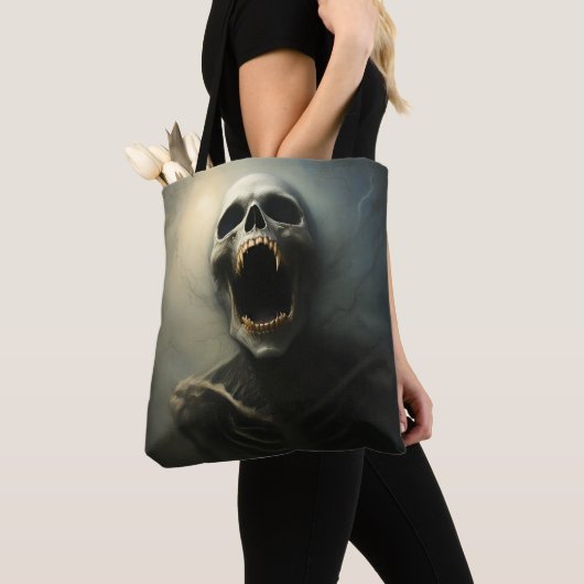 Vampire's Scream - Gothic Horror Art Tasche (Von Nahem)