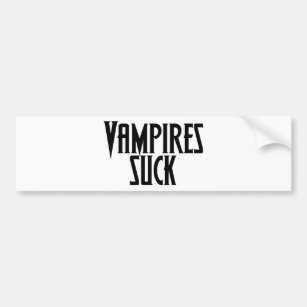 Vampires sind zum Kotzen Autoaufkleber