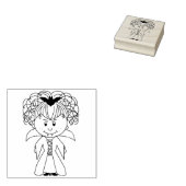 Vampiress Agness Briefmarke Gummistempel (Stempel)