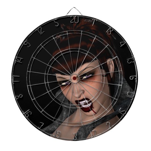 Vampiress Dartboard Dartscheibe (vorne)