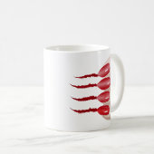 Vampirfinger Kaffeetasse (VorderseiteRechts)