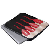 Vampirfinger Laptopschutzhülle (Vorne Knopf)