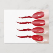 Vampirfinger Postkarte (Vorderseite)