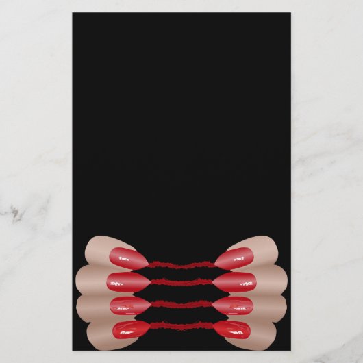 Vampirfinger V2 Briefpapier (Vorderseite)