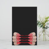 Vampirfinger V2 Briefpapier (Stehend Vorderseite)