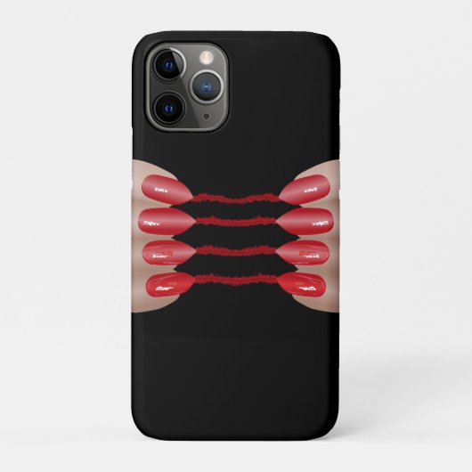 Vampirfinger V2 Case-Mate iPhone Hülle (Rückseite)