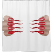 Vampirfinger V2 Duschvorhang (Vorderseite)