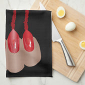 Vampirfinger V2 Geschirrtuch (Viertel Falte)