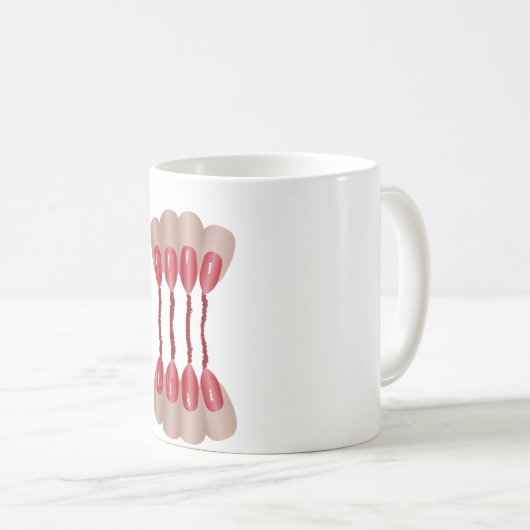 Vampirfinger V2 Kaffeetasse (VorderseiteRechts)