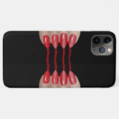 Vampirfinger V.2 Case-Mate iPhone Hülle (Rückseite (Horizontal))