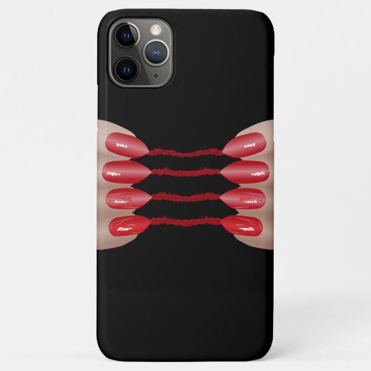 Vampirfinger V.2 Case-Mate iPhone Hülle (Rückseite)
