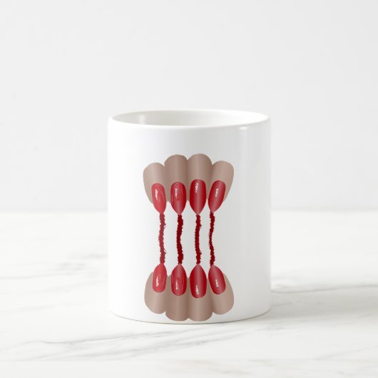 Vampirfinger V.2 Kaffeetasse (Mittel)