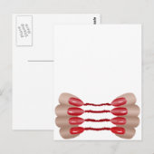 Vampirfinger V.2 Postkarte (Vorne/Hinten)