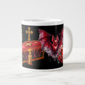Vampirfledermäuse Jumbo-Tasse (Vorderseite Rechts)