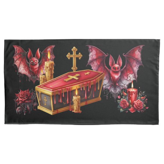 Vampirfledermäuse Kissenbezug (Vorderseite)
