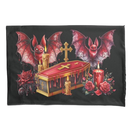 Vampirfledermäuse Kissenbezug (Vorderseite)