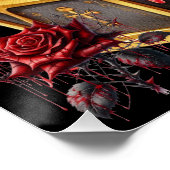 Vampirfledermäuse Poster (Ecke)