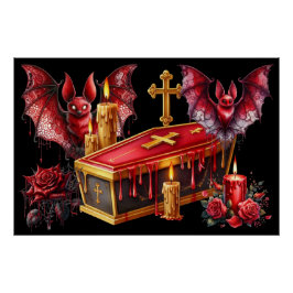 Vampirfledermäuse Poster