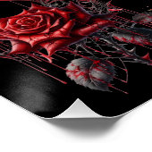 Vampirfledermäuse Poster (Ecke)