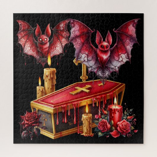 Vampirfledermäuse Puzzle (Vertikal)