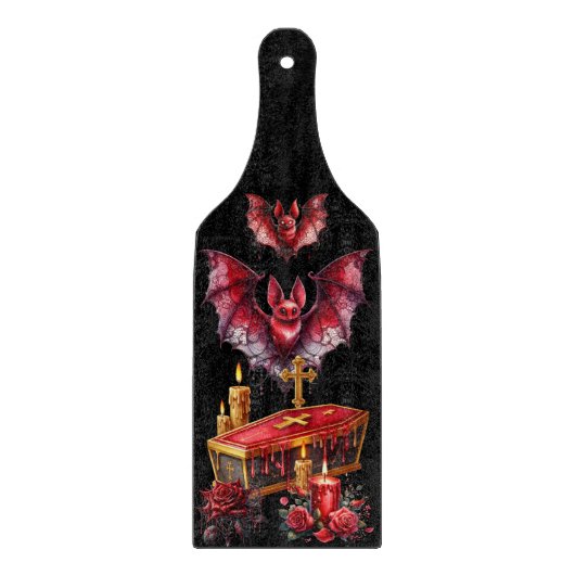 Vampirfledermäuse Schneidebrett (Vorderseite)