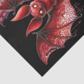 Vampirfledermäuse Seidenpapier (Detail)