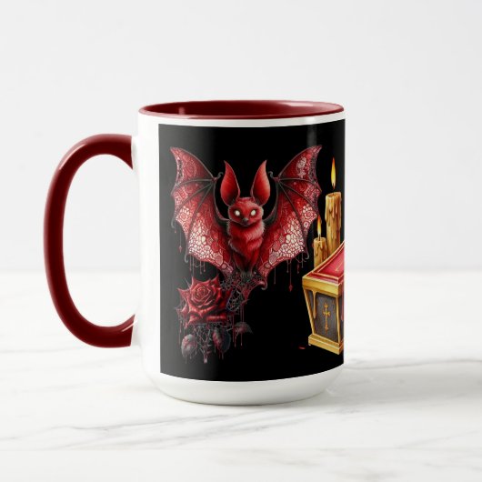 Vampirfledermäuse Tasse (Links)