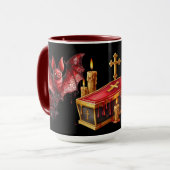 Vampirfledermäuse Tasse (Vorderseite Links)