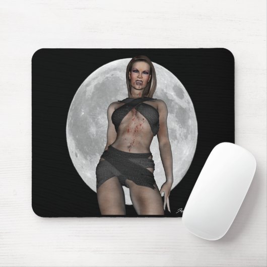 VampirHuntress Mousepad (Mit Mouse)