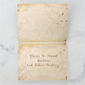 Vampiric Solstice Grußkarte Karte (Innenseite)