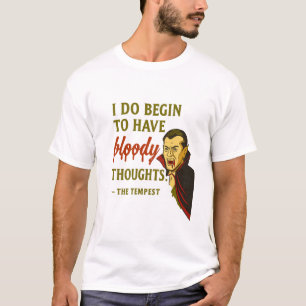 Vampirische Blutgedanken T-Shirt