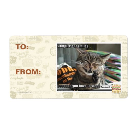 Vampirkatze lächelt (Vorne)