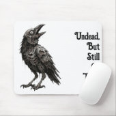 Vampirkrähe Mousepad (Mit Mouse)