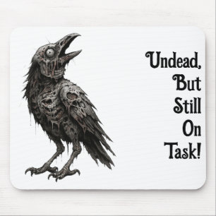 Vampirkrähe Mousepad