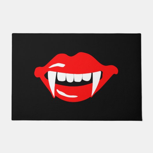 Vampirmmünde Fußmatte (Vorderseite)