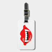 Vampirmmünde Gepäckanhänger (Vorderseite vertikal)