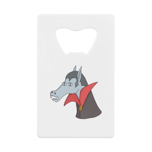 Vampirpferd Geldbeutel Flaschenöffner (Vorderseite)