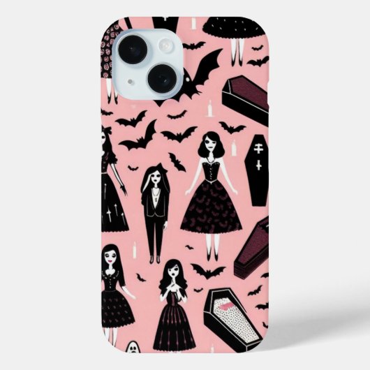 Vampirpuppen Case-Mate iPhone Hülle (Rückseite)