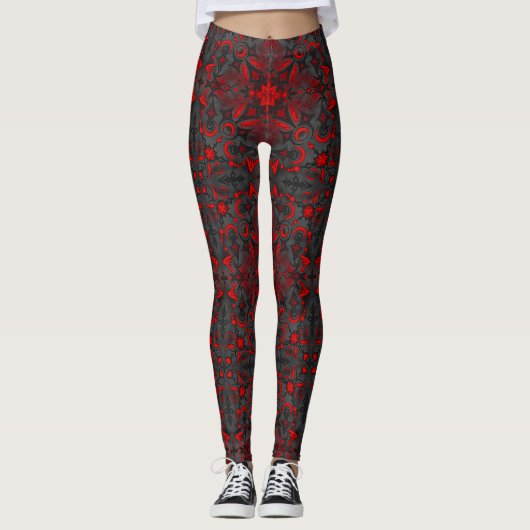 Vampirrose Leggings (Vorderseite)