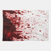 Vampirs-Blut-Bratenfett-Pool-Küchen-Geschirrtuch Küchentuch (Horizontal)