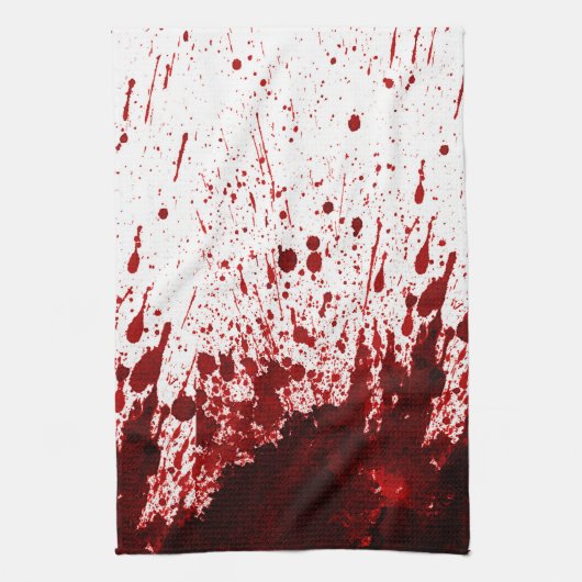 Vampirs-Blut-Bratenfett-Pool-Küchen-Geschirrtuch Küchentuch (Vertikal)