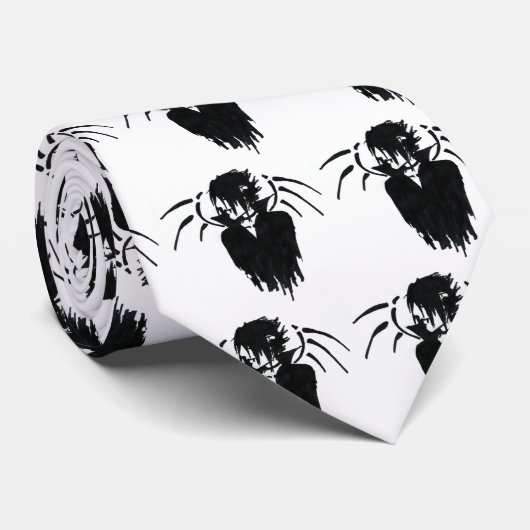 Vampirs-Felsen Krawatte (Gerollt)