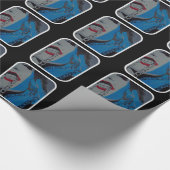 "Vampirs-Geliebte" auf glattem Packpapier (Ecke)