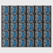 "Vampirs-Geliebte" auf glattem Packpapier (Flach)