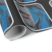 "Vampirs-Geliebte" auf glattem Packpapier (Rolleneckpunkt)