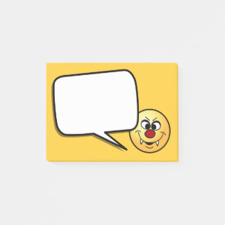 Vampirs-Gesicht Grumpey Post-it Klebezettel