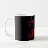 VAMPIRS-GROUPIE, s*69*m, s*69*m, s*69*m Kaffeetasse (Links)