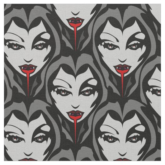 Vampirs-Halloween-Gewebe-Halloween-Gewebe Stoff (Nahaufnahme)