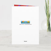 Vampirs-Halloween-Gruß-Karte Karte (Rückseite)